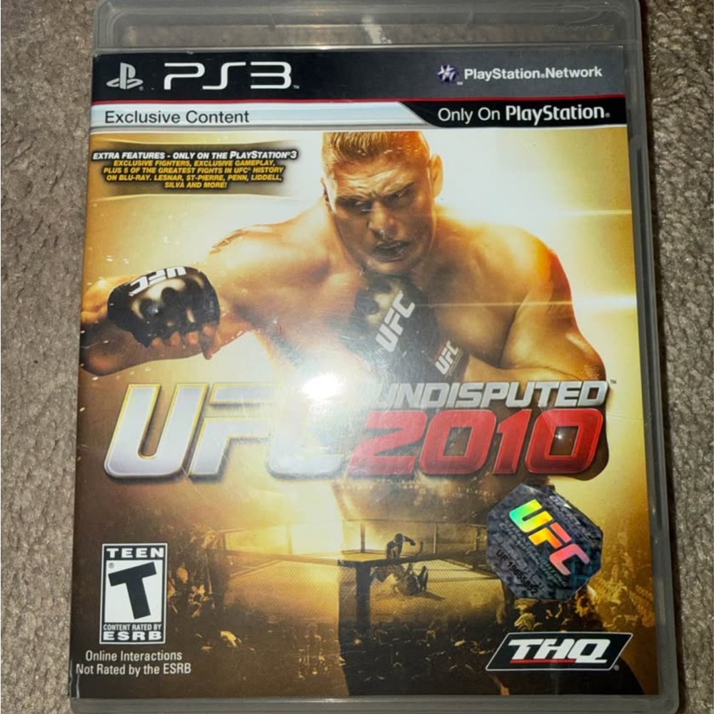 HQ UFC Undisputed 2010 for PS3 - Black and Gold